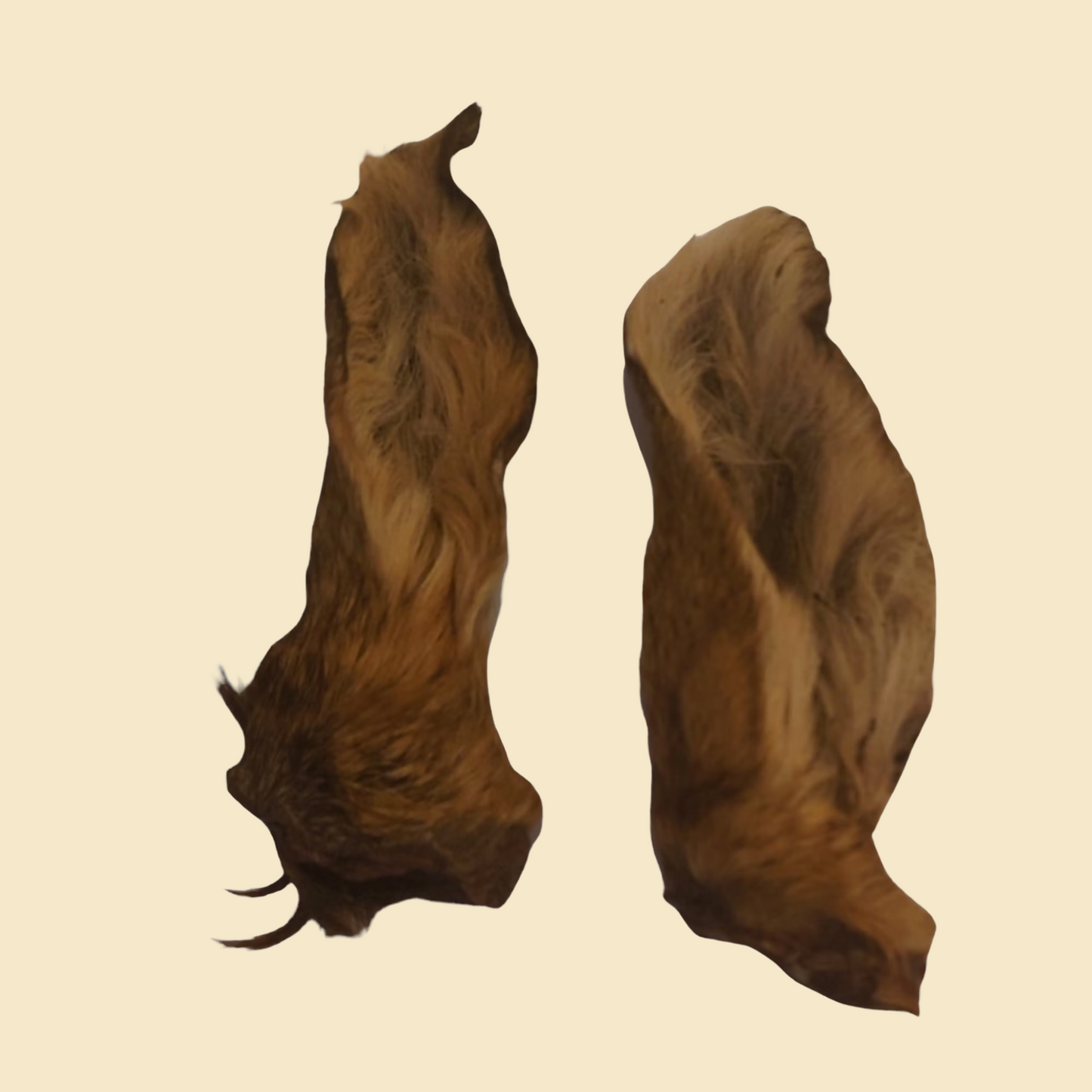 Rådjursöron med päls - 2 pack